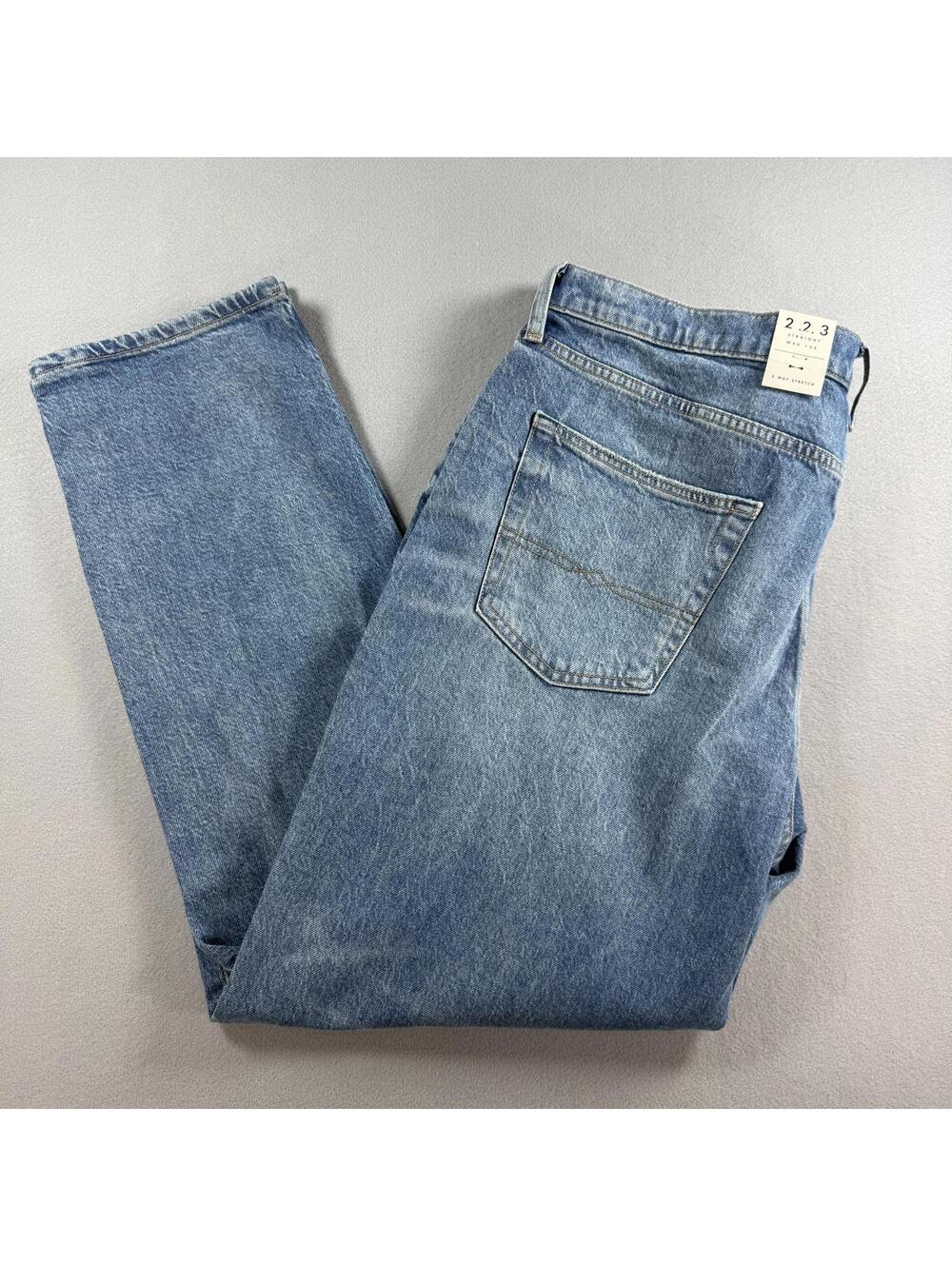 NWT Lucky Brand Men's 232 40" x 32" Straight Leg Blue Jeans